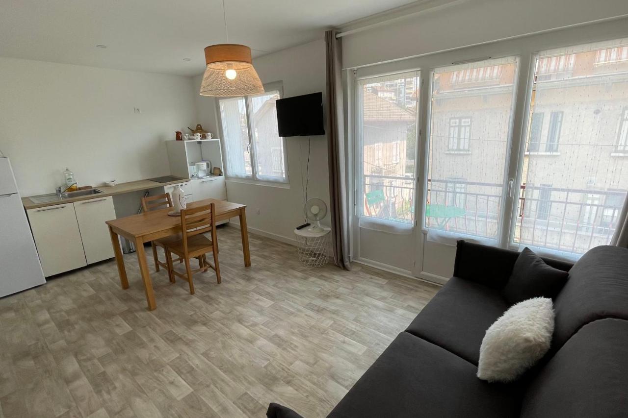 Le Bout Du Lac Studio Renove Avec Balcon Et Vue Sur La Montagne Annecy Exterior foto